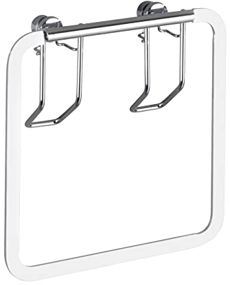 WENKO Handtuchring Premium Edelstahl, Handtuchhalter, Handtuchstange