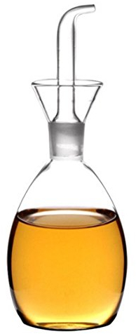 Eleton del planeta cristal decantador de aceite y vinagrera 10 onzas