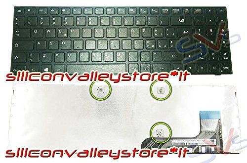 Siliconvalleystore Tastiera per Notebook Compatibile con Lenovo IdeaPad b50-10 con tastierino numerico