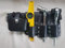 Scaffolding Black thick Leather Tools Belt With Full Tool Set...Top Quality New Features (black belt 12''round head 1921)