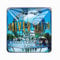 3D Universal Studios of Los Angeles USA Fridge Magnet Souvenir Gift，Home & Kitchen Decoration Magnetic Sticker America Refrigerator Magnet Collection