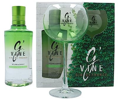 Coffret G'Vine Floraison 0,7L (40% Vol.) + 1 verre