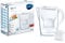 Brita Marella Cool Maxtra+ Water Filter Fridge Jug with 1 Cartridge 2.4L White (Pack of 2)