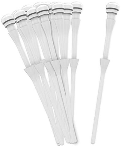 Akasa 20 White Rubber Case Fans Mounts | Silicone Rubber Pins | Anti-vibration Fan Mounts | 20 pcs | 73mm | White | For Computer Cooling Fan and PC case fan | AK-MX003-WKT20