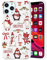 Yoedge Weihnachts-Schutzhülle für iPhone SE 2022/SE 2020/7/8, 4,7 Zoll, Silikon, TPU, weich, mit Weihnachtskollektion, Cartoon-Motiv, stoßfest, für iPhone 7, Cartoon 4