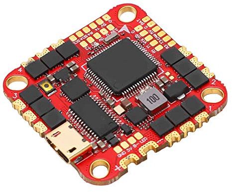 F722 Flight Controller Kit mit 40A ESC-Kondensator für FPV Racing Drone Aircraft Black