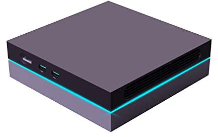HUNSN Mini PC, HTPC, Small Server, Desktop Computer, Windows 11 or Linux Ubuntu, Intel Core I5 12450H 12500H, GTX1060 4GB Graphic, BA05f, 2 x HDMI, Type-C, TPM2.0, 64G RAM 1TB M.2 NVME SSD