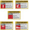 50x Testsieger Malle Sticker Set/Malle Aufkleber Set/Festivalsticker/Partysticker/Saufsticker/Mallorca