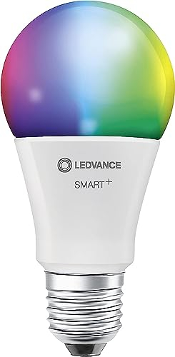 Osram Smart+ Apple HomeKit LED Classic A Bulb 10 Watt RGBW Farbwechsel dimmbar E27 | 800 Lumen | LED-Glühlampe ersetzt 60 Watt