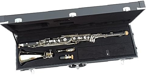 klarinetten Versilberte Tasten, Bassklarinette, Bb-Stimmung, Klarinette, Bakelit-Instrument Mit Koffer, Musikinstrument