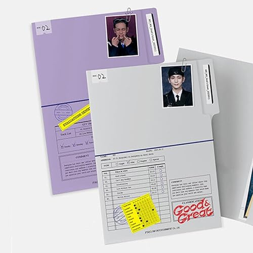 (COVER LETTER Ver.) KEY [GOOD & GREAT] 2nd Mini Album ( DYNAMIC / NEAT - Random Ver + Store Gift SHINEE Photo Card ) K-POP SEALED