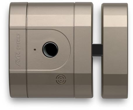 Cerradura electrónica invisible de alta seguridad int_LOCK PRO. Acabado níquel mate. Abre con tu smartphone. No incluye mandos.