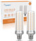 I-SHUNFA E27 LED Maiskolben Lampen 18W 2200LM Warmweiss 3000K AC100-265V LED Mais Birnen Ersatz 180W Glühlampe, Nicht Dimmbar Kerze Schraube Glühbirne（2er-Pack）