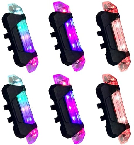 ATMWM 6 Stück LED Navigationslichter für Boote, USB Navigationslicht,LED Boots Navigationslichter,USB Ladekajaklichter Bootshecklichter,Kajak, Boot, Yacht, Kanu, Boot, Licht, Signallicht