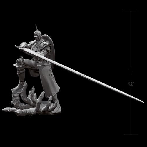 1/24 Ancient Hell Samurai Warrior Resin Model Kit Unpainted and Unassembled Figure Resin Model Kit // X5c5R