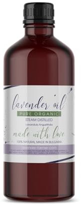 50 ml Organic Pure Lavender Oil - from Our Farm, undiluted, Long Lasting