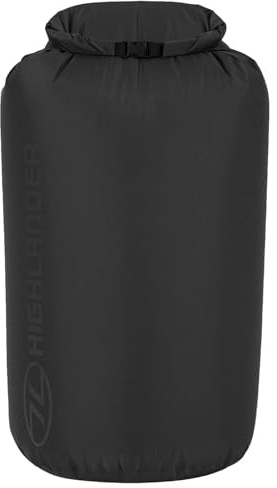 Highlander Leichte, wasserdichte Trockentaschen, Schwarz , 140L, Militär