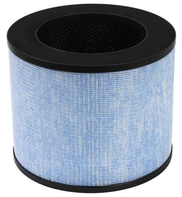 YanBan Replacement True HEPA Filters Compatible with Instant AP100 Purifier, 3-in-1 Pre-Filter & H13 Grade True HEPA Filter & High Efficiency Activated Carbon Filter, Part# F100