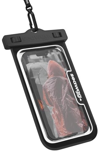 SEAWAG Pochette Etanche pour Smartphone Taille Universelle (Noir)