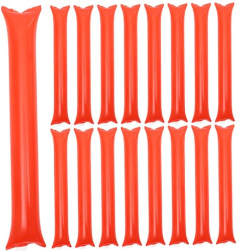 Mipcase 50stücke Aufblasbare Anfeuerungsstäbe Lärminstrumente Für Sportveranstaltungen Leicht Zu Transportieren Wiederverwendbar Geeignet Für Fußball Basketball Und Andere Spiele