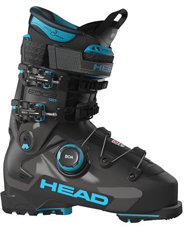 Head - Skischuhe Edge 120 Hv Gw Boa Anthrazit-Speedblue Herren – Größe 30,5 – Grau