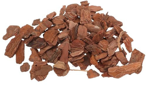UPKOCH Reptilienrindenchips Natürlich 3-5cm Rindenmulch Terrariumdekoration Für Schildkröten Und Eidechsen Reptilienbedarf