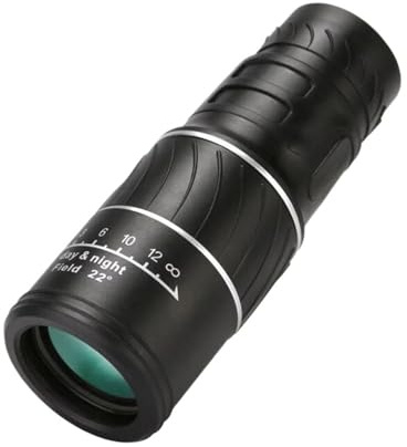 TRDEWR Spektiv Leistungsstarkes 16X52 Monokular-Teleskop HD Long Range 3000m Fernglas Tourismus Spyglass Nachtsicht for Camping Jagd Kind Geschenk Oculaire Puissant Et Grossissement(Upgrade)