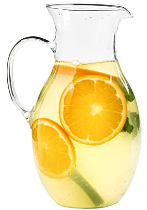 Simax Glassware Glaskrug für kalte Getränke, spülmaschinenfest, klassisches Design Classic 1.5 Quart farblos