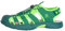 Trollkids Kids Kvalvika Sandal 31, dark green