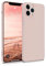MyGadget Case for iPhone 11 Pro Max - Cover Ultra Thin TPU - Soft Touch Rubber & Anti-Scratch Shell - Flexible Silicone - Matte Pink