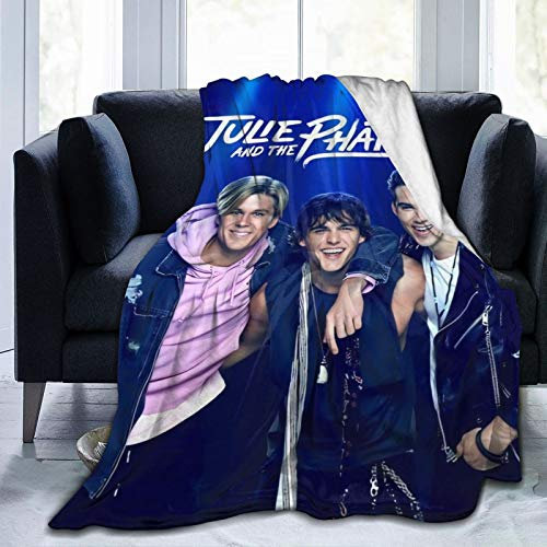 ZQBDFC Julie and The Phantoms Ultra weiche Mikro-Fleecedecke Klimaanlage Decke für alle Jahreszeiten, leichte Decken, Bett, Sofa, Stuhl, Campingbett, Wohnzimmer, X in50 x 101,6 cm
