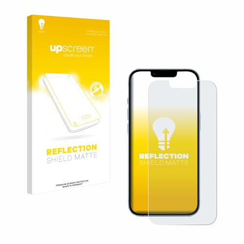 upscreen Schutzfolie für Apple iPhone 14 | Entspiegelter Displayschutz Made in Germany Anti-Reflex Displayschutz-Folie Matt Anti-Fingerprint