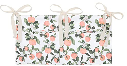 ISAKEN Babybetttasche Krippe Spielzeugtasche Babybett Aufbewahrungstasche, Hängen Aufbewahrungsbeutel Babybett Veranstalter, Zum Aufbewahren von für Spielzeug, Kleidung, Windeln