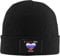 IUBBKI I Love My Flag of Russia Herz Beanie Mütze Strickmütze Mütze Wärme für Männer Frauen Mütze