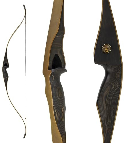 Jackalope Moonstick Carbon One Piece Recurvebogen 20–50 lbs 50 Zoll | Recurvebogen für den Bogensport