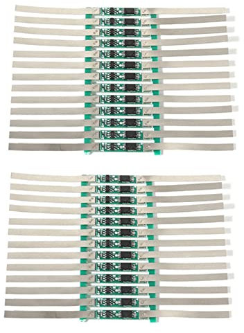 CYBUCH 200Pcs 3A Protection Board for 1S 3.7V 18650 Li-Ion Lithium Battery