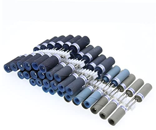 EXCEART 10 Stück Schleifpapierstifte 2,35mm Stab Schleifpapier Polierstäbe 180 Stück Körnung Metall Schmuck Gravur Schleifwerkzeug Für Maniküre Und Präzisionsarbeiten