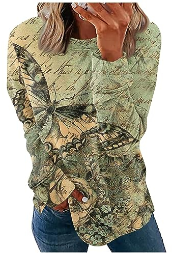 Damen Pullover Elegant Gefütterte Hose Damen Damen Jacke Kapuzenpullover Damen Fleecejacke Damen Lang Pullover Oversize Damen Quarter Zip Damen Fleece Pullover Damen Plüschjacke Damen(5-Army Green,XL)