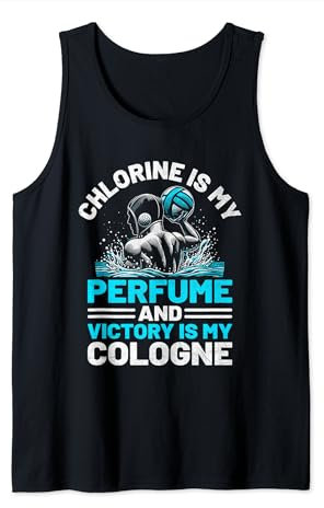 Chlor ist mein Parfüm und Victory Is My Cologne Water Polo Tank Top