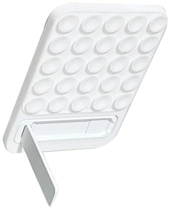 Silikonsaugung Telefonhalterung, klebrige Grip Telefon Mount - Saugnapfbecher Mobile Spiegelhalter | Faltbare Silikon -Telefonstandhalter für Smartphones, Tablets