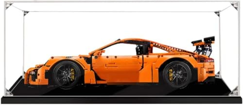 Acryl Vitrine für 42056 GT3 RS Bausatz Sportwagen: Auto-Modell mit Transparentem Display Case Box – Für Modell-Sammler & Enthusiasten, 62 x 30 x 20CM (Modell Nicht enthalten) (2mm)