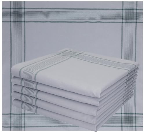 Betz 6 Stück Bundeswehr Taschentücher XXL Army Herren Stoff Taschentücher Set Größe 50x50 cm 100% Baumwolle