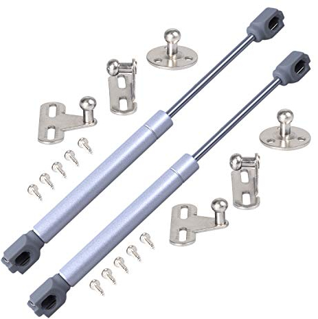 Stahlia Gasdruckfedern 120N (2 Stück) Klappenbeschlag Gasdruckdämpfer Türdämpfer Klappenhalter Gasfeder Dämpfer Kompressionsfeder Federdämpfer