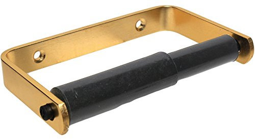 Gold Toilet Paper Roll Holder - Bathroom Tissue Dispenser
