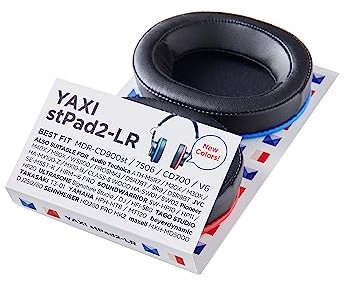 YAXI stPad2 LR(Red&Blue) Earpads for Sony MDR7506/900ST