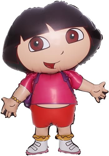 Toyland® 94cm (37) Dora Shaped Character Foil Balloon - Kids Party Balloons