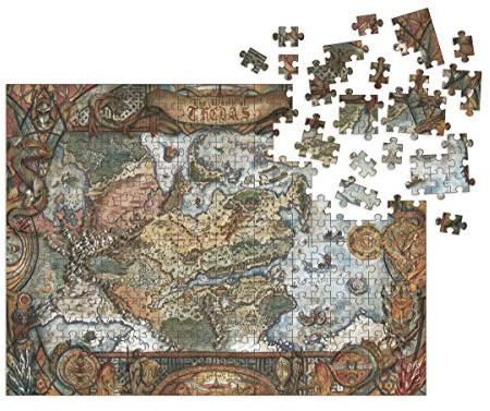 Dark Horse Dragon Age Puzzle World of Thedas Map (1000 Teile)