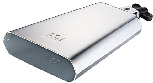 Meinl Percussion 7 1/2 Salsa Timbales Cowbell, Chrome Finish