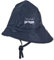 Sterntaler Regenhut uni - Kinder Südwester wasserdicht - Jungen Regenhut mit Jerseyfutter, Ohrenklappen und zum Binden - robuste Regenbekleidung mit reflektierendem Logo - marine, Größe 55