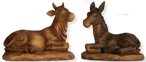 Dekoprojekt Krippenfigur Ochs und Esel
